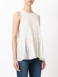 gathered shift blouse