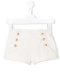decorative button shorts
