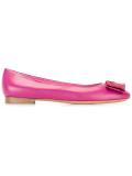Elinda ruffled bow ballerinas