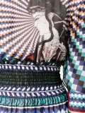 Minoan goddess maxi dress