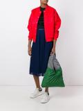 large pleated tote