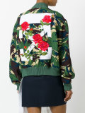 camouflage bomber jacket
