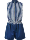 sleeveless zip playsuit 