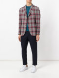 plaid blazer