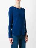 slit sleeves jumper