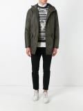 hooded coat 