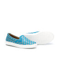 elephant print slip-on sneakers 