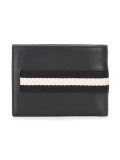 striped wallet