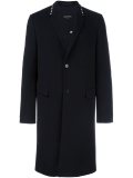 'Rockstud' single breasted coat