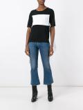 strap detail T-shirt