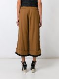 'Embellished Wide Leg Cropped'长裤