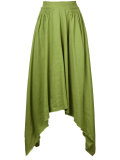 ribbon gathered skirt