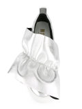 draped slip-on sneakers