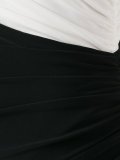 one-shoulder gown