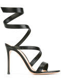 twirl effect sandals 