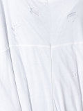 oversized distressed T-shirt 
