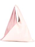 two-tone slouchy tote