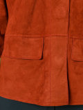 concealed fastening cropped jacket