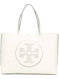 perforated logo tote