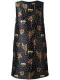 floral pattern shift dress