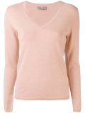 cashmere V-neck jumper