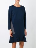 longsleeved flared dress