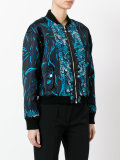floral print bomber jacket 