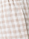 checked trousers