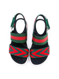 striped sandals 