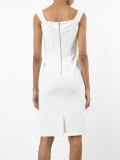 fitted midi-dress