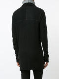 oversized polo-neck jumper 