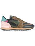 paneled sneakers 