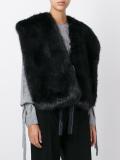 cropped waistcoat