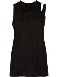 cut-out detailed tank top