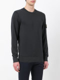 logo patch sweatshirt