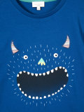 monster print T-shirt 