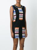 sleeveless knitted dress