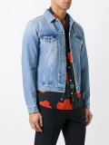 cropped denim jacket