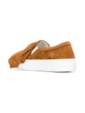 bow slip-on sneakers