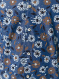 floral print button-up shirt