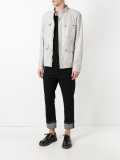 leather field jacket