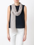 frayed edge scarf
