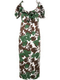 Blooming Onion tropical print dress 