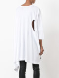 heart print T-shirt 