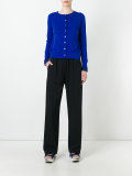 cupro insert cardigan
