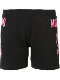 flamingo print shorts