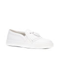 frayed slip-on sneakers 