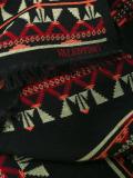 geometric knit scarf
