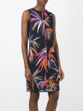 bird of paradise print dress