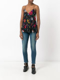 floral patterned camisole top